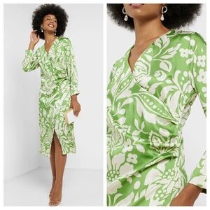 Zara Wrap Midi Dress!